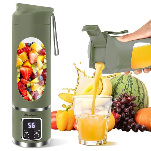 EasySpeed HS-860 500ml Portable Blender, Green