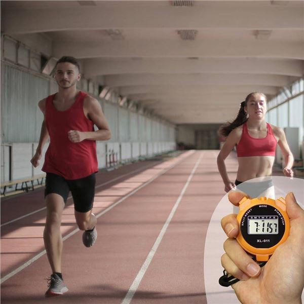 Digital Stopwatch With Alarm Date Time Display