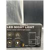 Image 2 : LED Night Light 2 Pack Motion Sensor