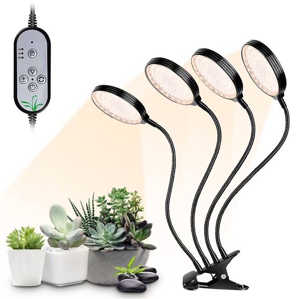 LED Grow Light Four-Head Indoor Plant Lamp