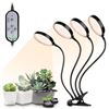 Image 1 : LED Grow Light Four-Head Indoor Plant Lamp
