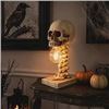 Image 1 : Brteyes Skull Skeleton Table Lamp