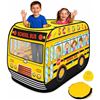 Image 1 : Playbees School Bus Play Tent With Sound