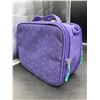 Image 4 : Roots Purple Lunch Bag With Geometric Pattern
