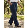 Image 1 : Three Dots XL Wide-Leg Pants, Blue