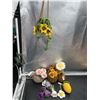 Image 2 : Handmade Crochet Flower Bags and Keychains
