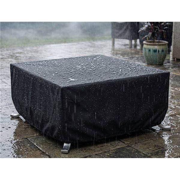 Amazon Basics Patio Fire Pit Cover 44x44x22 In