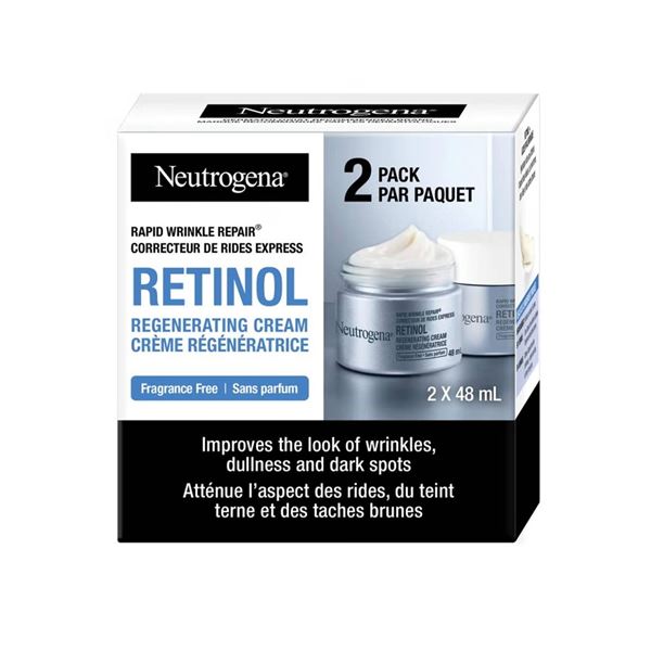 Neutrogena Retinol Regenerating Cream 2 x 48ml