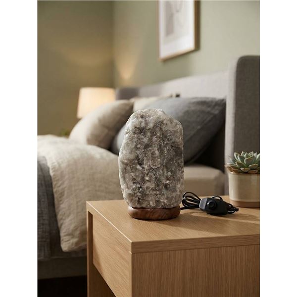 DRMNS Grey Himalayan Salt Lamp With Cord