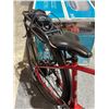 Image 7 : IGO Red Electric Bike with Rear and Front Racks, Key and Charger