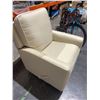 Image 3 : True Innovations Fabric Swivel Glider Recliner Chair