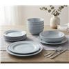 Image 1 : Over&back 16-Piece Blue Dinnerware Set