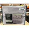 Image 2 : Comfy Bamboo World Queen 4-Piece Sheet Set