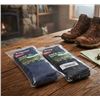 Image 1 : 2 Pairs Bridgedale Men's Hike Merino Socks M