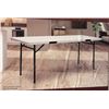 Image 1 : Plastic Commercial Fold-in-Half Table 1.83m