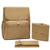 Image 2 : Kit and Ace Tan Nylon Backpack with Organizer