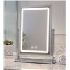 Image 1 : Hollywood Vanity Mirror Black LED Frame