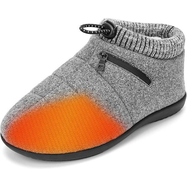 TemHot SHM03 Heated Slipper Shoes, Size M