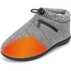 Image 1 : TemHot SHM03 Heated Slipper Shoes, Size M
