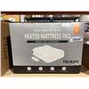 Image 3 : Blunique Heated Mattress Pad 60" x 80" Grey