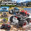 Image 1 : 1 - Amphibious 4WD RC Off-Road Car Vehicle- COLOR UNKNOWN