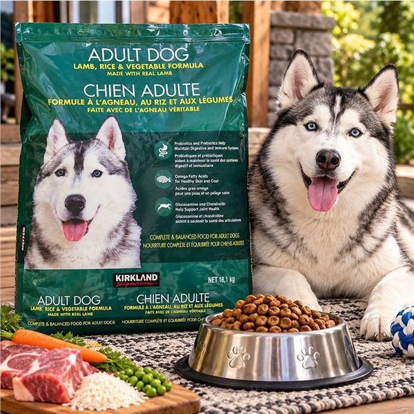 Kirkland Adult Dog Food Lamb 18.1 kg