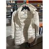 Image 2 : Lole White Hooded Puffer Jacket Size S/P
