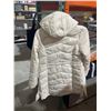 Image 4 : Lole White Hooded Puffer Jacket Size S/P