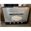 Image 2 : Blunique Heated Mattress Pad 60" x 80" Grey