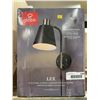 Image 3 : Globe Lex Wall Sconce Plug-In or Hardwired