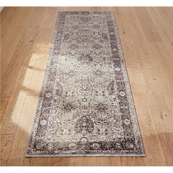 Germainian Eden Runner Rug 76x214cm Grey