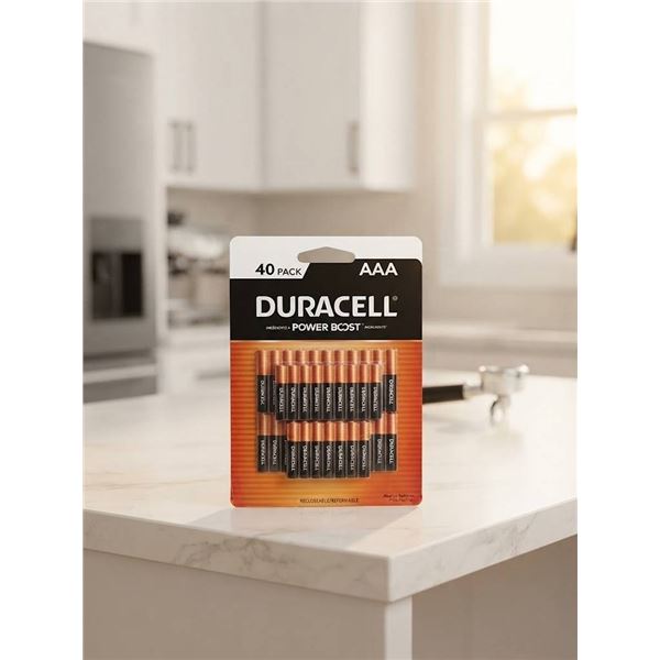 Duracell AAA Power Boost 40-Pack Alkaline Batteries