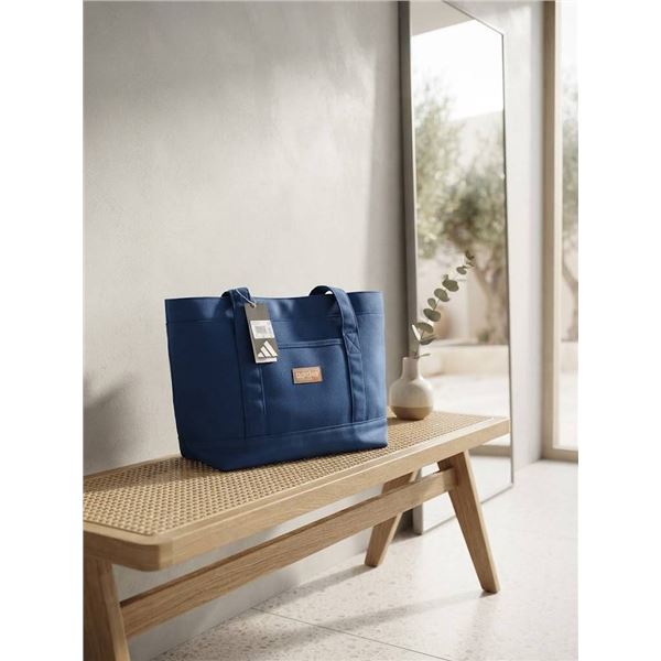 Adidas Canvas Court Tote Blue With Tag
