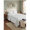 Image 1 : 6pc Queen Sheet Set Blue Floral Pattern