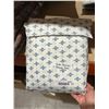Image 2 : 6pc Queen Sheet Set Blue Floral Pattern
