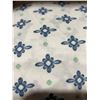 Image 3 : 6pc Queen Sheet Set Blue Floral Pattern