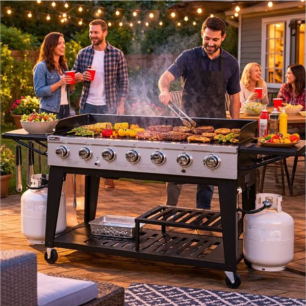 Royal Gourmet GB8001B 8-Burner Gas Grill