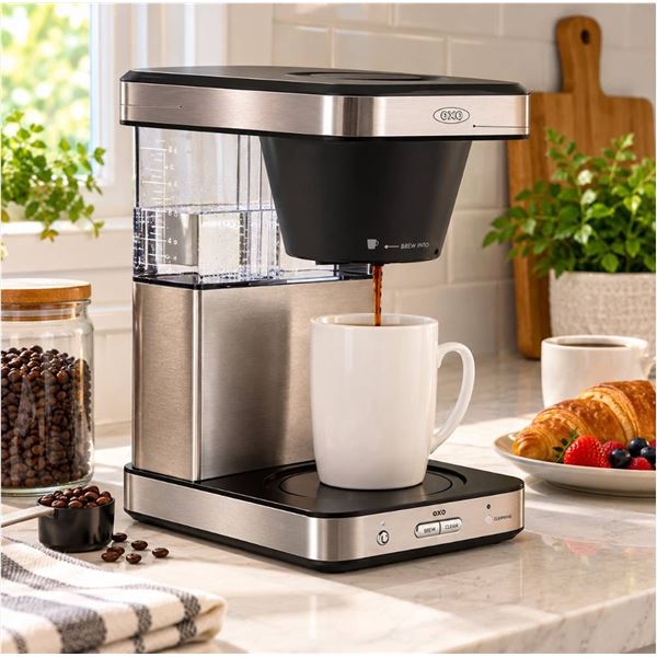 OXO Brew 8-Cup Coffee Maker Stainless Steel