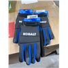 Image 2 : 3 Pairs KOBALT Mechanics Work Gloves M/M