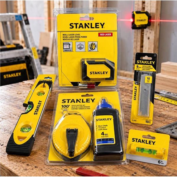 Stanley Measuring And Marking Tool Lot Of 5