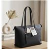 Image 1 : Buffalo Genuine Leather Black Tote Bag