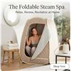 Image 1 : Homedics Sauna Tent With Frame And Heater