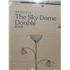 Image 3 : Brightech Sky Dome Double Black Floor Lamp