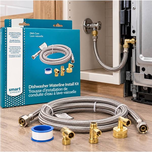 Smart Choice Dishwasher Waterline Install Kit