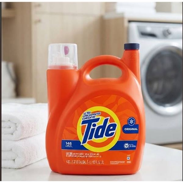 Tide Original Liquid Laundry Detergent 4.82 L