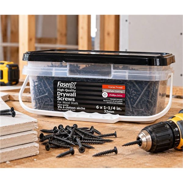 FasenX Deck Screws 8x3in 5lb Coarse Thread