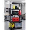 Image 1 : RAMTUFF Resin 5-Shelf Storage Unit 35.8"x17.5"x73"