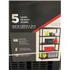 Image 3 : RAMTUFF Resin 5-Shelf Storage Unit 35.8"x17.5"x73"