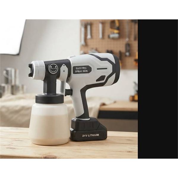 21V Lithium Electric Spray Gun 600W Paint Tool