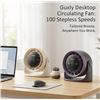 Image 1 : Guxly DS311 Desktop Circulating Fan 3600mAh